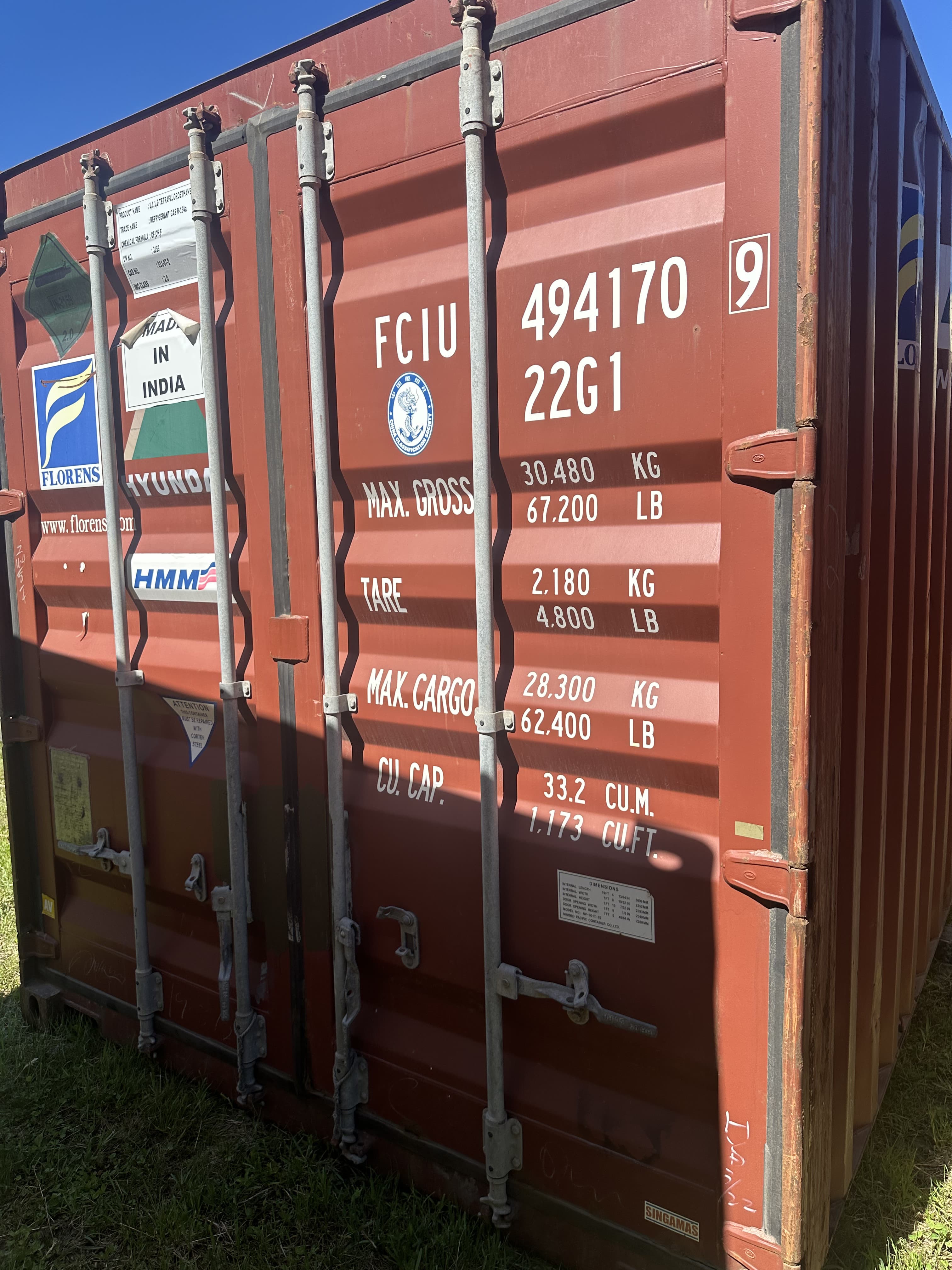 20' Cargo Worthy (CW)