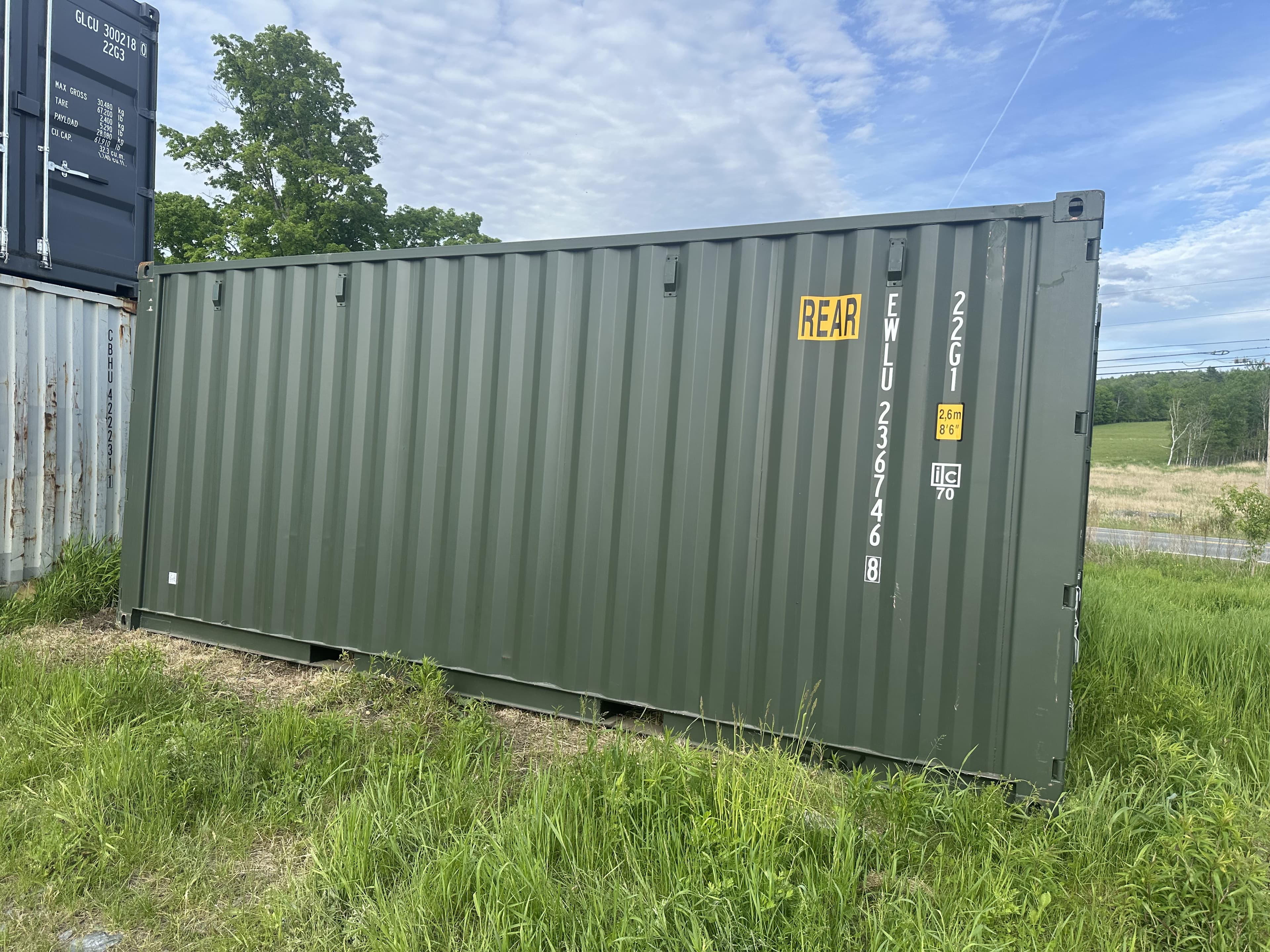 20' Double Door — One Trip