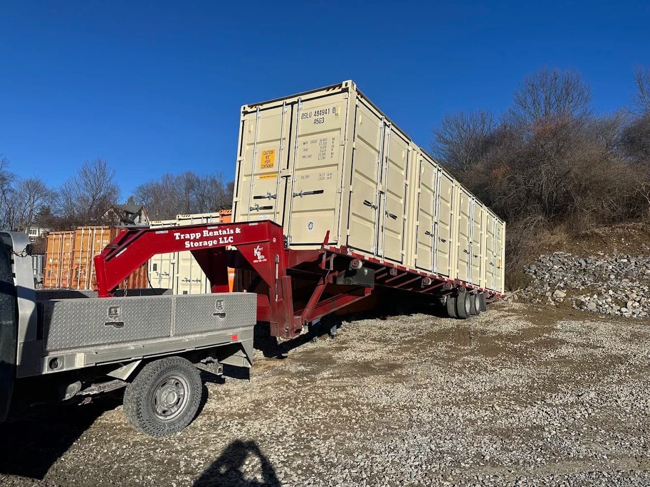 Getting a Shipping Container Delivered to a Rural NH or VT Property
